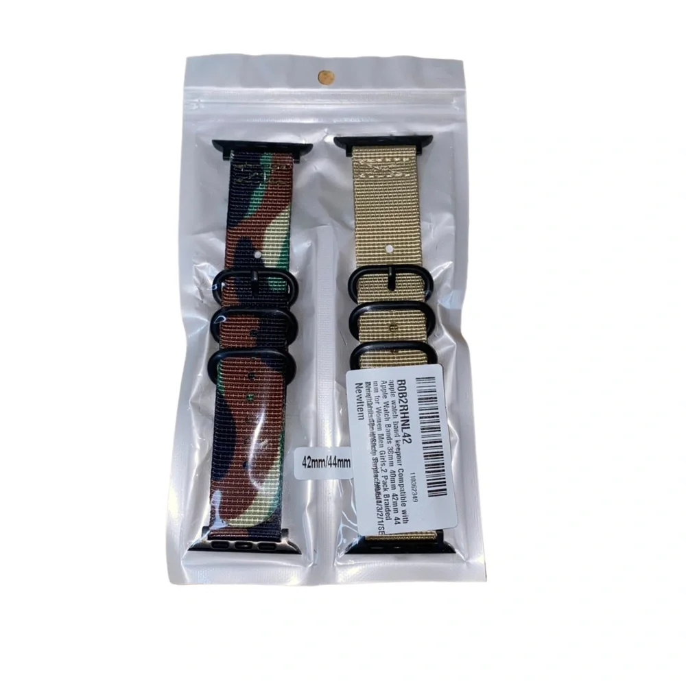 NWT Two 42/44MM Apple Watch Bands